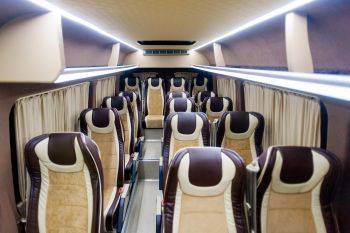 Переоборудование в комфортабельный туристический микроавтобус Mercedes-Benz Sprinter