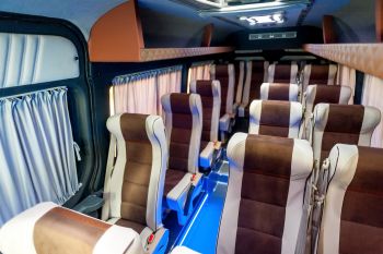 Переоборудование в междугородный, туристический Mercedes-Benz Sprinter
