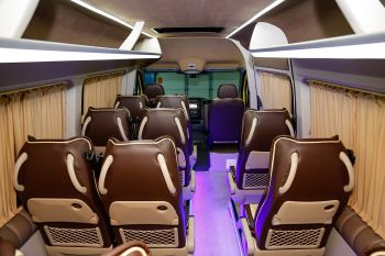 Пассажирский микроавтобус Mercedes Sprinter. Переоборудование из грузового